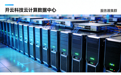 开云科技云计算数据中心服务器集群示意图